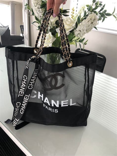 chanel mesh vip tote|chanel handbags.